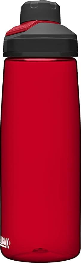 CamelBak Chute Mag BPA Free Water Bottle with Tritan Renew - Magnetic Cap Stows While Drinking, 32oz, Cardinal