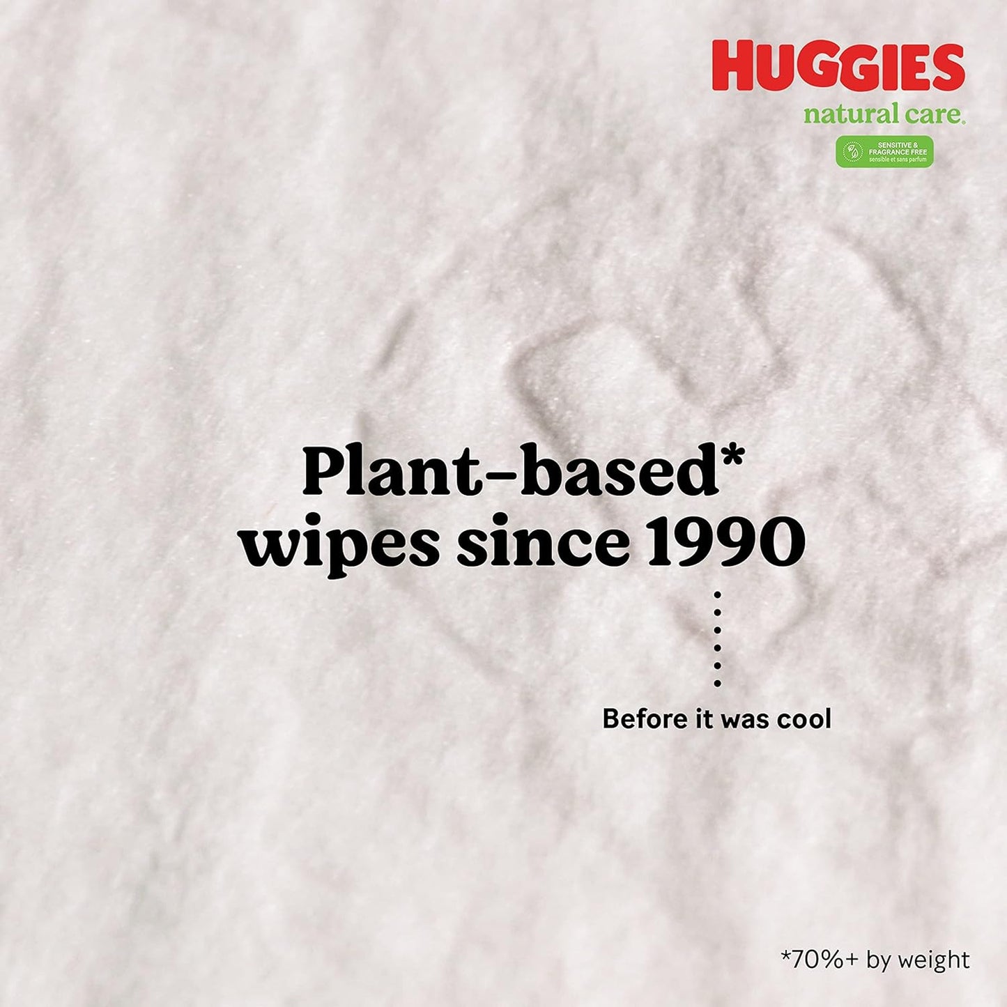 Huggies Natural Care Sensitive Baby Wipes, Hypoallergenic, 99% Purified Water, 3 Refill Packs (624 Wipes Total) packaging may vary