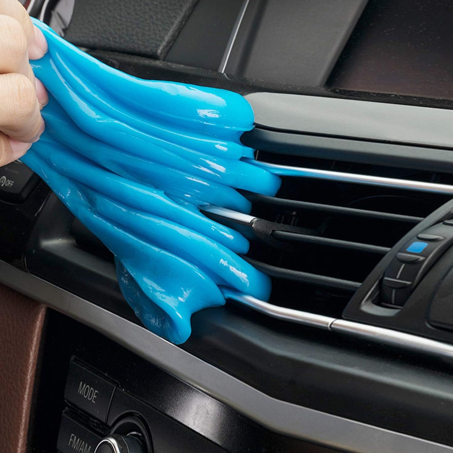 PULIDIKI Car Cleaning Gel Universal Detailing Kit Automotive Dust Car Crevice Cleaner Slime Auto Air Vent Interior Detail Removal for Car Putty Cleaning Keyboard Cleaner Car Accessories Blue