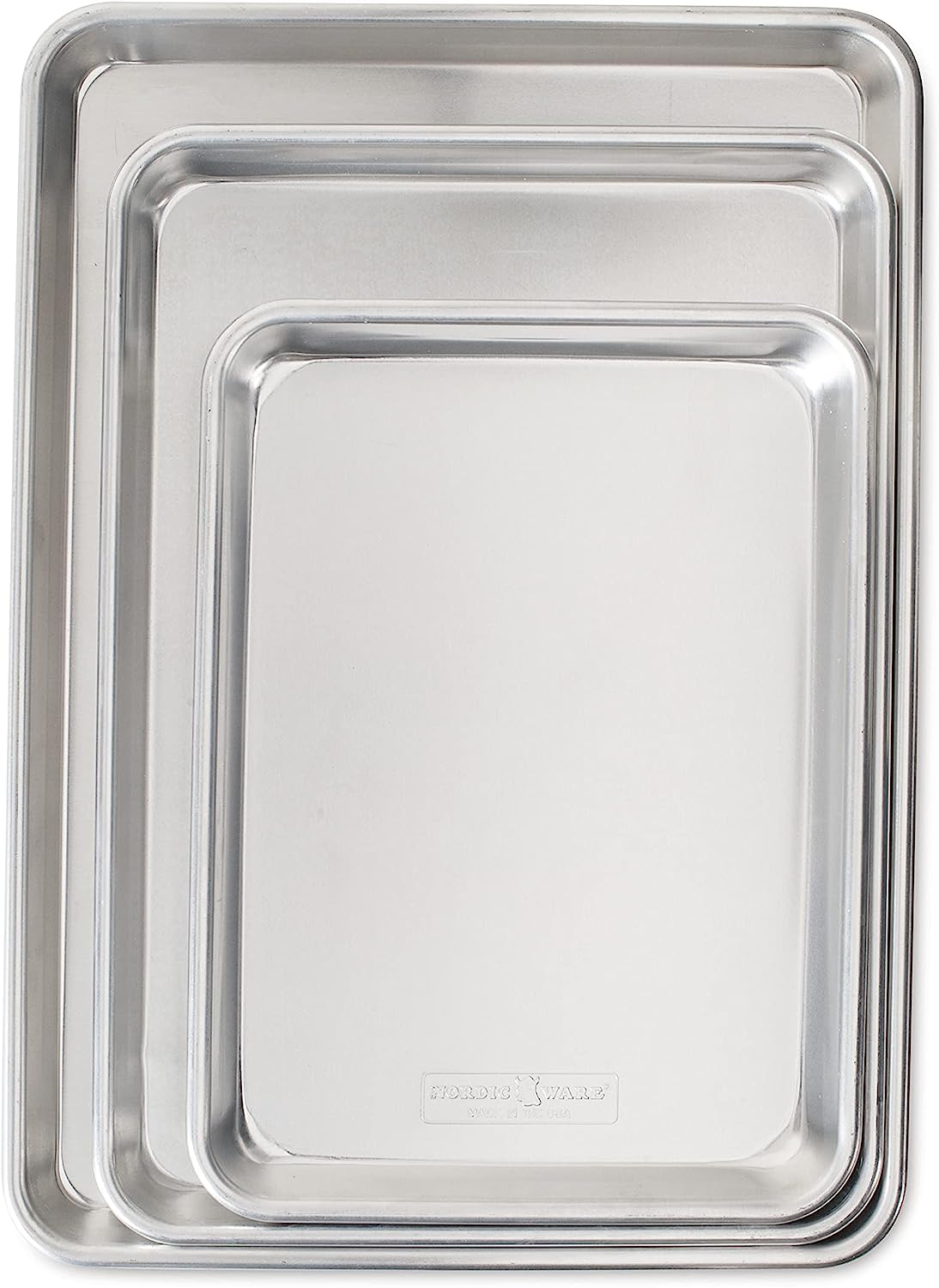 Nordic Ware 3 Piece Baker's Delight Set, 1 Pack, Aluminum