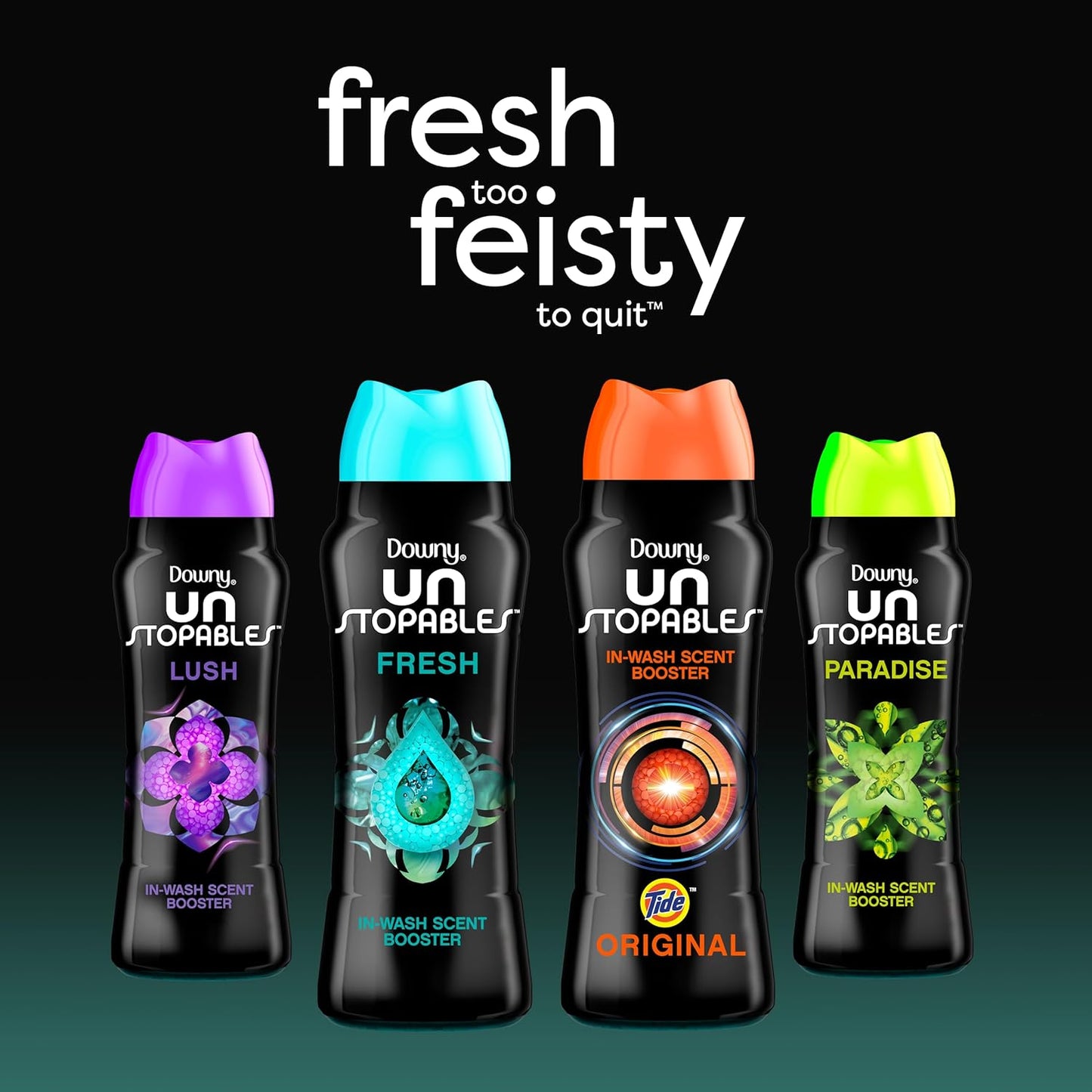 Downy Unstopables In-Wash Laundry Scent Booster Beads, Fresh, 24 oz