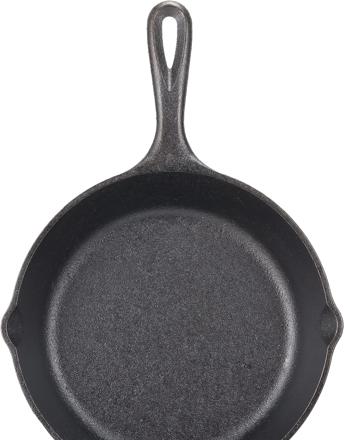 Lodge 10.25 Inch Cast Iron Pre-Seasoned Skillet – Signature Teardrop Handle - Use in the Oven, on the Stove, on the Grill, or Over a Campfire, Black