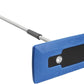 Snow Joe SJBLZD-LED 4-In-1 Telescoping Snow Broom + Ice Scraper, 18-Inch Foam Head, Headlights, Blue