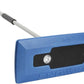 Snow Joe SJBLZD-LED 4-In-1 Telescoping Snow Broom + Ice Scraper, 18-Inch Foam Head, Headlights, Blue