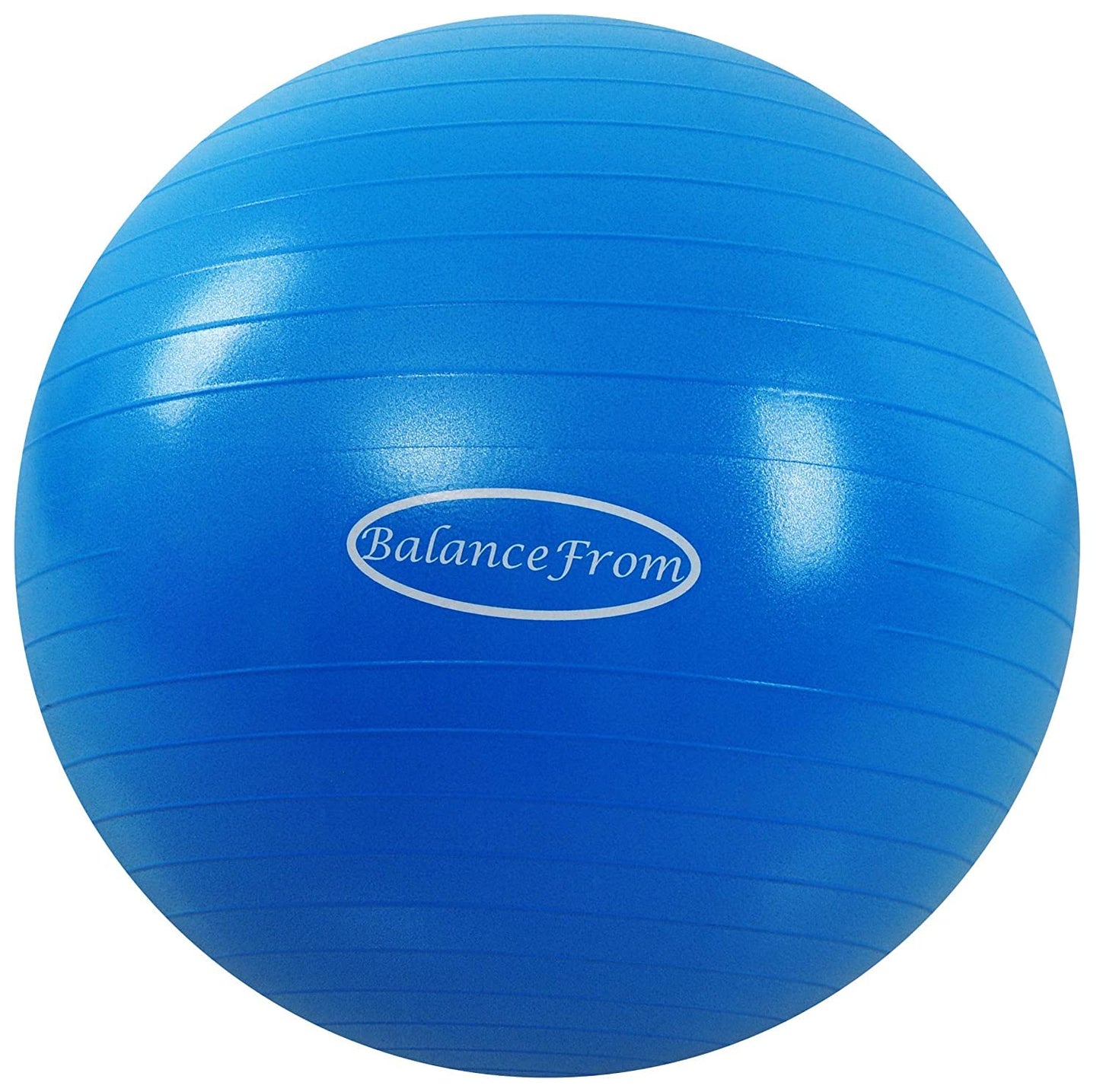 BalanceFrom Anti-Burst and Slip Resistant Exercise Ball Yoga Ball Fitness Ball Birthing Ball with Quick Pump, 2,000-Pound Capacity