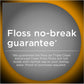 DenTek Triple Clean Advanced Clean Floss Picks, No Break & No Shred Floss, 150 Count
