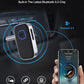COMSOON Bluetooth Receiver for Car, Noise Cancelling 3.5mm AUX Bluetooth Car Adapter, Wireless Audio Receiver for Home Stereo/Wired Headphones, Hands-Free Call, 16H Battery Life - Black+Silver
