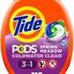 Tide PODS Laundry Detergent Soap Pods, Spring Meadow Scent, 112 count