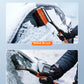 AstroAI 27 Inch Snow Brush and Detachable Ice Scraper with Ergonomic Foam Grip for Cars, Trucks, SUVs (Heavy Duty ABS, PVC Brush)