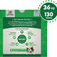 GREENIES Original TEENIE Natural Dog Dental Care Chews Oral Health Dog Treats, 36 oz. Pack (130 Treats)
