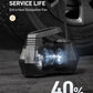 AstroAI Tire Inflator Portable Air Compressor Air Pump for Car Tires - Car Accessories, 12V DC Auto Pump with Digital Pressure Gauge, 100PSI with Emergency LED Light for Bicycle, Balloons