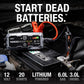 NOCO Boost Plus GB40 1000A UltraSafe Car Battery Jump Starter, 12V Battery Pack, Battery Booster, Jump Box, Portable Charger and Jumper Cables for 6.0L Gasoline and 3.0L Diesel Engines, Gray
